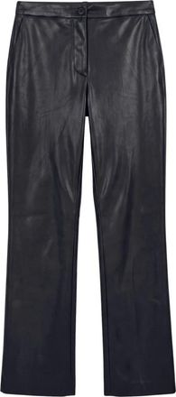 Jucca Lederbroek - Dames - Leren Broeken - Zwart - S - Leer - Broeken