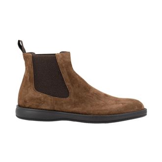 Brioni Schoenen, Heren, Bruin, 44 EU, Suède, Chelsea Boots