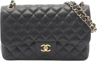 Chanel Pre-owned Vintage Schoudertas - unisex - Vintage Schoudertas - Zwart - ONE Size - Leer - Vintage