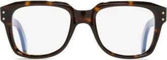Cutler and Gross Glasses, unisex, Brown, Size: 50 MM 1433 Square Optical