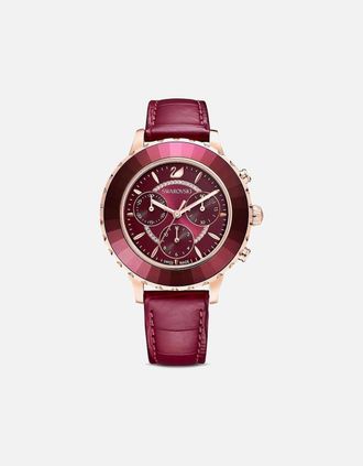 Swarovski Womens Swarovski 5547642 Womens Watch - Red