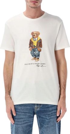 Ralph Lauren Off White Graphic T-Shirts