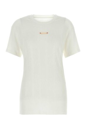 Maison Margiela White Cotton Blend T Shirt