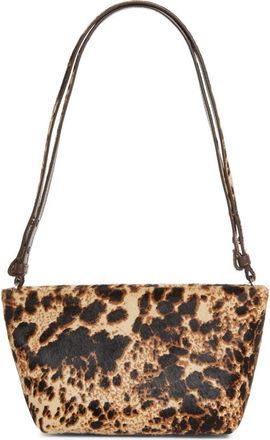 Proenza Schouler Bond Genuine Calf Hair Shoulder Bag in Dark Brown Multi at Nordstrom