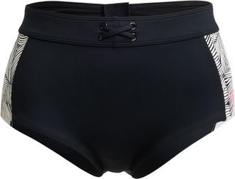 Roxy Bikini-Hose ROXY Pro Surf, Damen, Gr. XXL, US-Gr&ouml;ssen, anthrazit popiscus, Obermaterial: 62% recyceltem Nylon, 38% Elasthan;, Badehosen Bikini-Hose