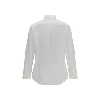 Brunello Cucinelli Cotton Dress Shirt - White