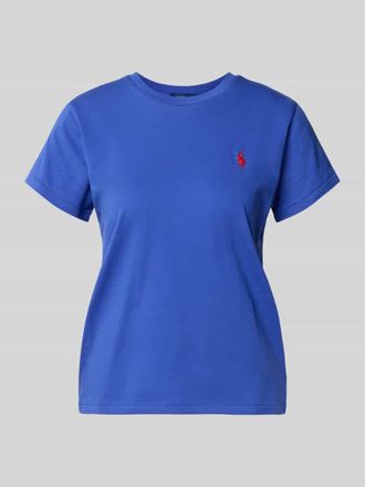 Polo Ralph Lauren Regular Fit T-Shirt aus reiner Baumwolle in Royal, Gr&ouml;&szlig;e XXL