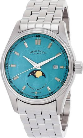 Armand Nicolet Mh2 Blue Dial Mens Watch A640L-TF-MA2640A