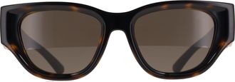 Burberry Cat Eye Womens Dark Havana Brown BE4467U - One Size