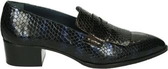 Pertini Bronze Slip-Ons Passion Lac Upper - Dames - Pumps - Zwart - 40 EU - Leer - Schoenen