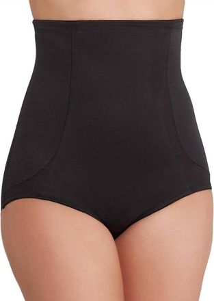 Miraclesuit Back Magic Extra Firm Control Full Hip Brief In Black