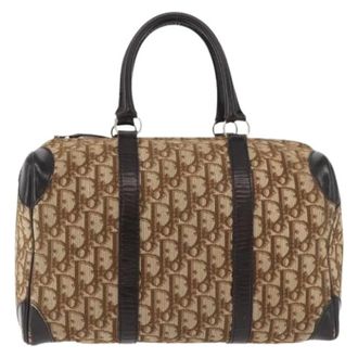 Dior Borsa a mano vintage Pre-owned Trotter - - Pre-owned - Donna - Marrone - ONE SIZE