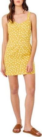 Hurley Wavy Days Minidress in Saffron at Nordstrom Rack, Size X-Large