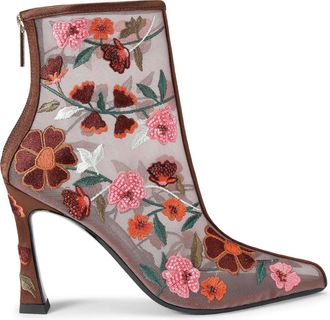 Kurt Geiger Womens Transform Boots - Brown Fabric - Size UK 5