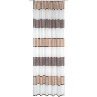 The Home of Fashion Home fashion sciarpa, tessuto, Tessuto, cappuccino, 245 x 140 cm