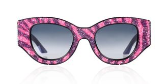 Anna-Karin Karlsson LUCKY GOES TO VEGAS Cerise Zebra Womens Sunglasses Pink Size Standard