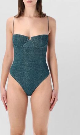 Os&eacute;ree lumiere balconette bandeau swimwear