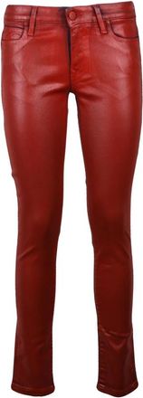 Vivienne Westwood Slim Jeans - Dames - Skinny Jeans - Rood - W26 - Katoen - Jeans