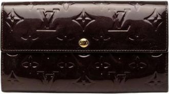Louis Vuitton Pre-owned Portafoglio a Patta Monogram Vernis - - Pre-owned - Donna - Marrone - ONE SIZE