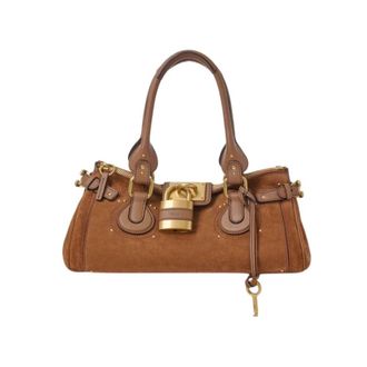 Chlo&eacute; Paddington Handtas - Dames - Handtassen - Bruin - ONE Size - Leer - Tassen