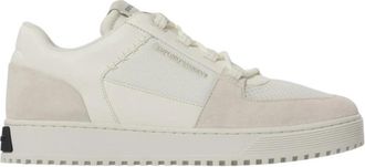 Emporio Armani Sneakers con logo - Heren - Sneakers - Wit - 43 EU - Su&egrave;de - Schoenen