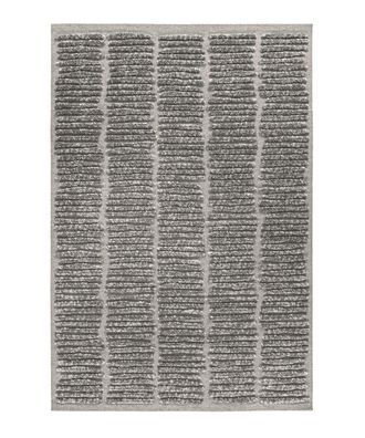 AFK Living Alfombra de dise&ntilde;o contempor&aacute;nea gris 115 x 170 cm