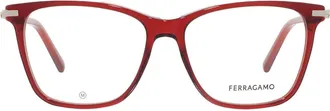 Ferragamo Demo Square Ladies Eyeglasses SF3013 616 55