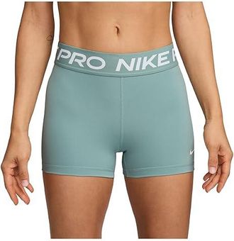 Nike Pro 3 Shorts Womens Shorts Cannon/White : LG (US 12-14) 3, Elastane/Polyester