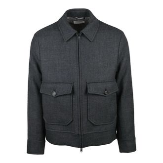 Circolo 1901 Giubbotto - Heren - Zomerjassen - Grijs - XL - Wol - Jassen