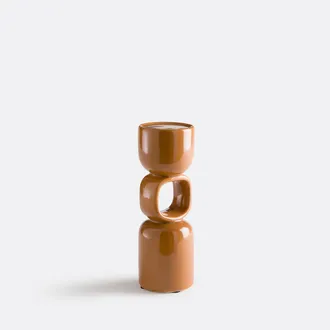 La Redoute Interieurs Sculpturale keramische kandelaar, hoogte 25 cm, FOMEA