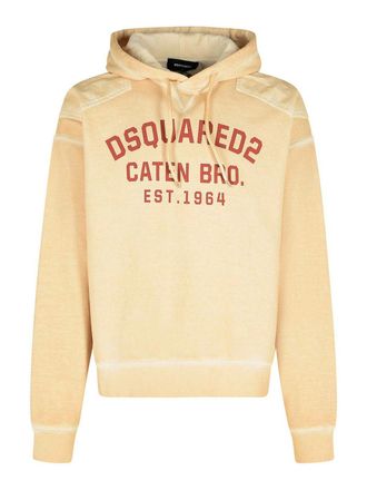 Dsquared2 Cipro Sand Cotton Sweatshirt