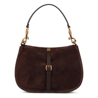 Etro Suede Calfskin Shoulder Bag - female - Etro - Shoulder Bags - Brown - ONE SIZE - Bags
