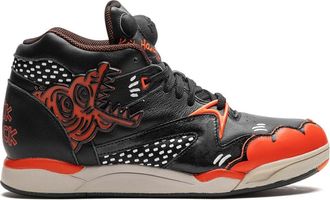 Reebok x Keith Haring Aerobic Pump Lite sneakers - women - Leather - 9.5 - Black