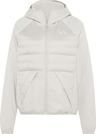 adidas Multi Hyb Jkt - Dames - Outdoorjassen - Beige - L - Fitness