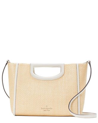 Kate Spade New York Kate Spade New York Alexia Straw Crossbody Clutch