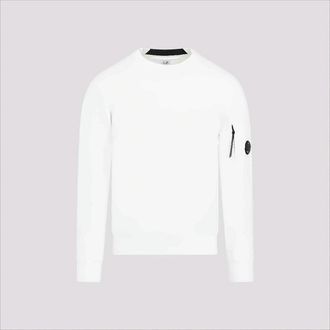 C.P. Company Long-Sleeve Minimalist Cotton T-Shirt With Zippered Pocket