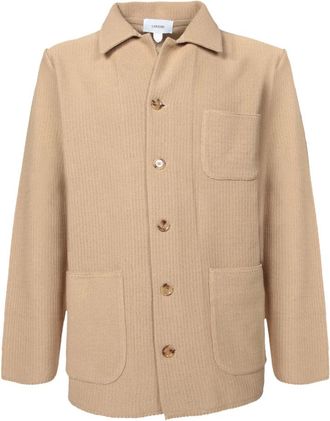 Lardini Heren, Jassen, Beige, Maat: XL Katoen