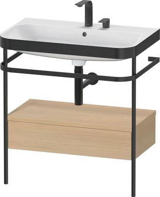 Duravit Set Duravit Happy D.2 Plus Con Consola Met&aacute;lica Y Caj&oacute;n