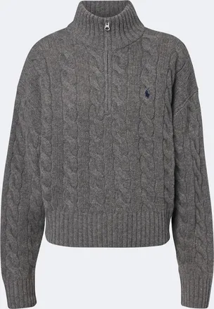 Polo Ralph Lauren Pullover in misto lana a trecce