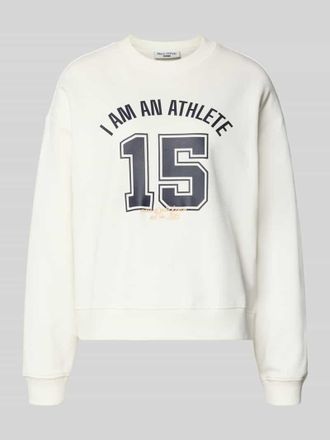 Marc O'Polo Denim Marc OPolo Denim Relaxed Fit Sweatshirt aus reiner Baumwolle in Offwhite, Größe XL