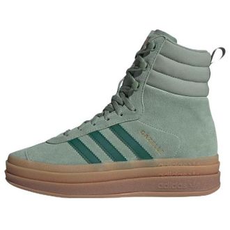 adidas (WMNS) adidas Gazelle Boot Silver Green Gum ID6982