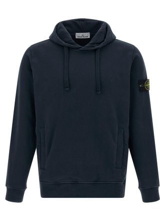 Stone Island Logo Badge Hoodie