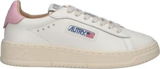 Autry Low-Top Off-White Leather Sneakers