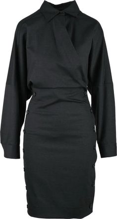 Philosophy di Lorenzo Serafini Fitted Dress - Grey