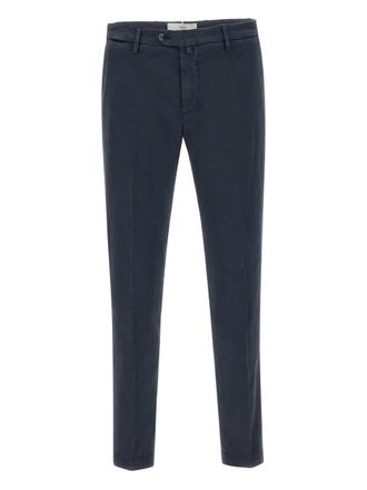 BRIGLIA 1949 cotton trousers - Blue