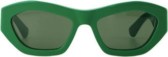 Bottega Veneta Sonnenbrille Bottega Veneta Acetat grün