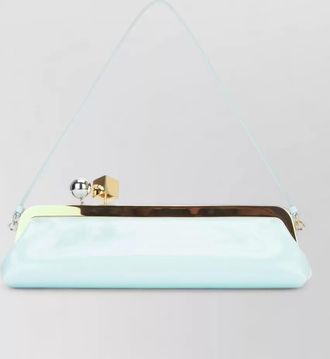 Jacquemus la pochette salon leather clutch bag