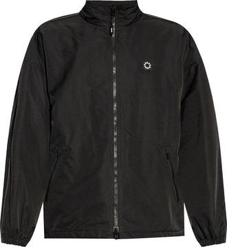 Kenzo stand-up collar jacket - men - Polyamide/Polyester - M - Black