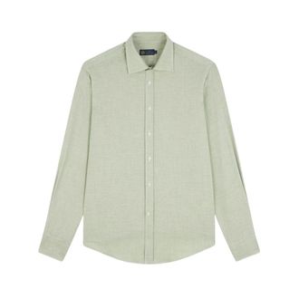 Paul & Shark Heren, Overhemden, Groen, Maat: XL Katoen