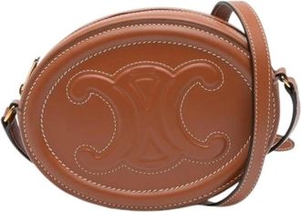 Celine Pre-owned Cross Body Bags, female, Brown, Size: ONE SIZE Pre-owned Vintage Cross Body Bag